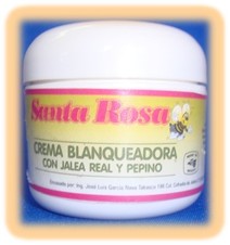 Santa Rosa Crema Blanqueadora para piel 60g. 1 pza.