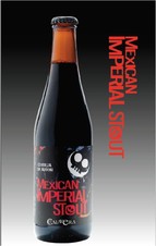 Cerveza Calavera Mexican Imperial Stout caja c/24 botellas 355ml c.u.